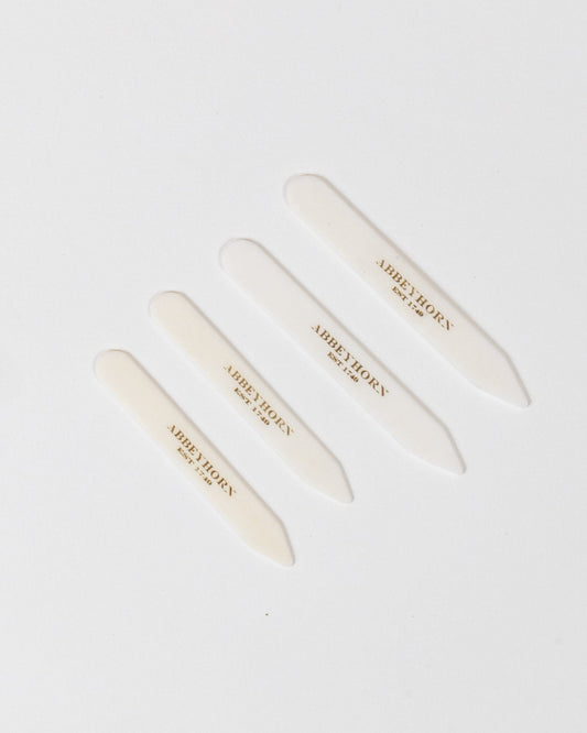 Abbeyhorn Collar Stiffeners - 65mm x 8mm - Yeossal & Co
