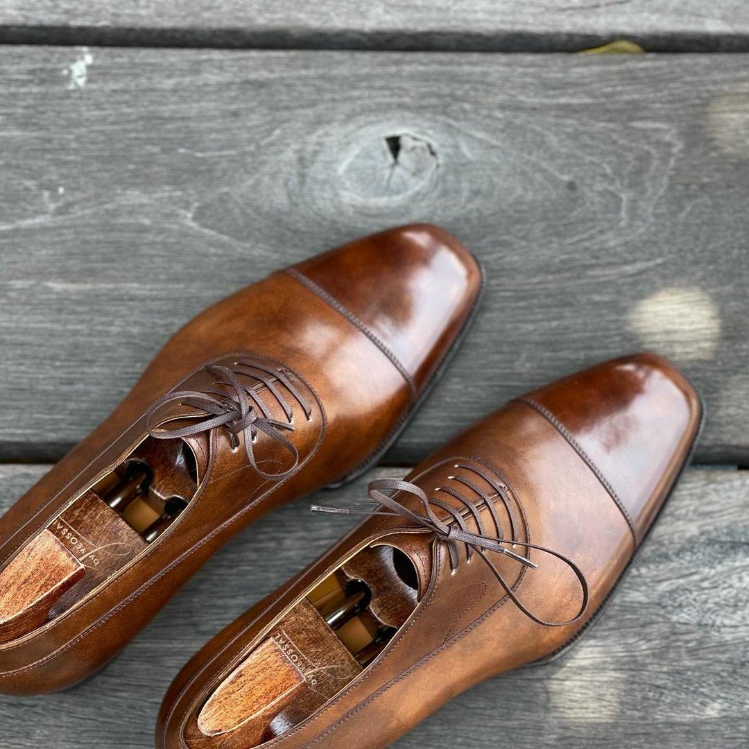 Adam Austerity Balmoral Oxford Shoes - Yeossal & Co