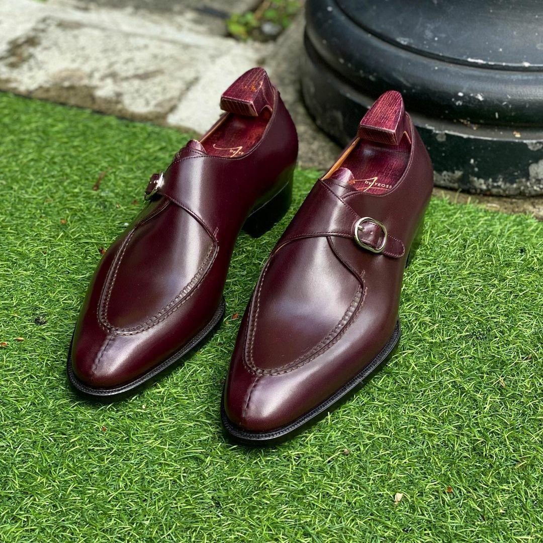 Ardmore Split - Toe Single Monk Shoes - Yeossal & Co