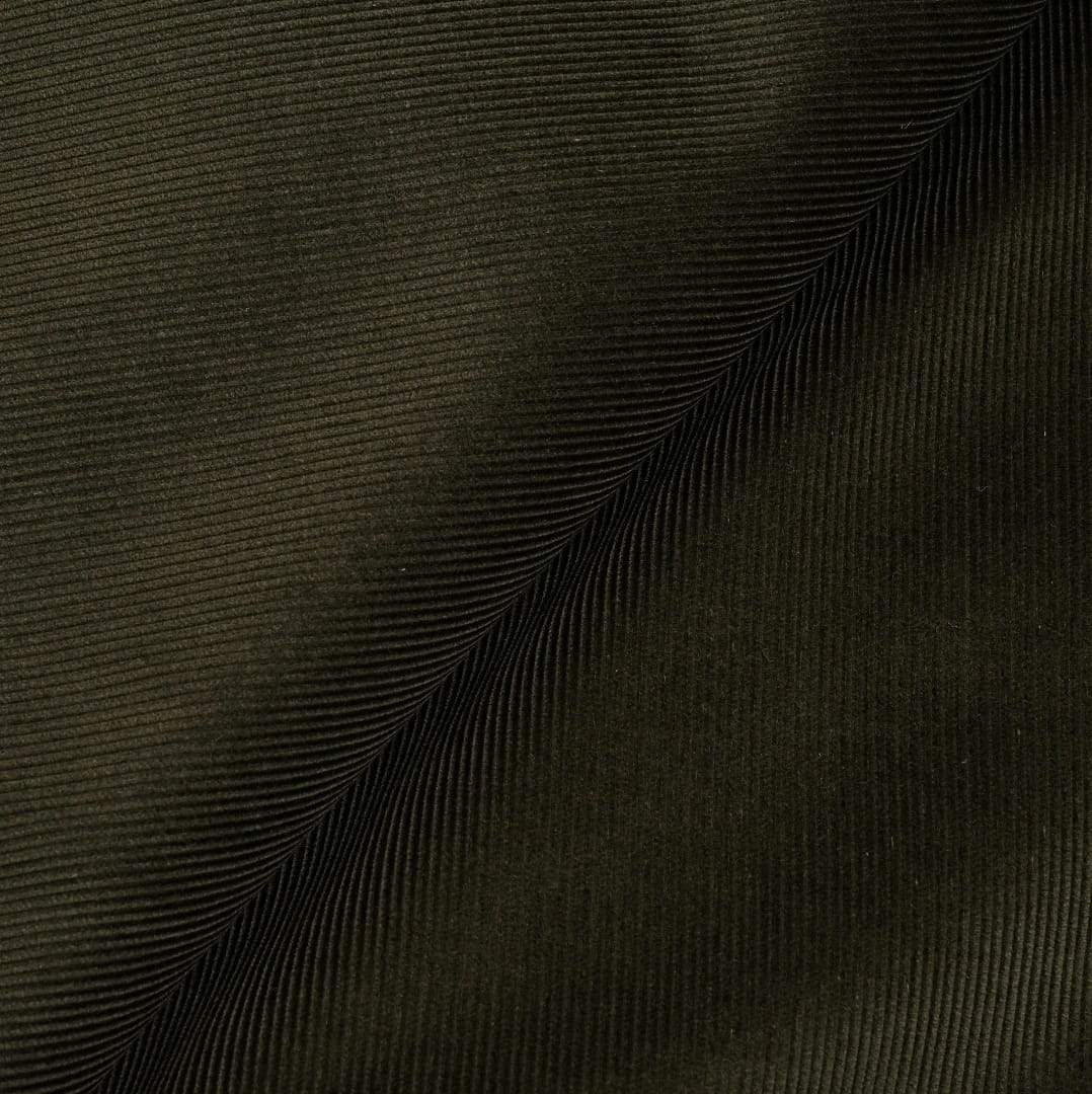 Needle Cord Dark Olive Custom Trousers
