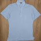 Baby Blue Stretch - Cotton Pique Polo Shirt MFC0005 - Yeossal & Co