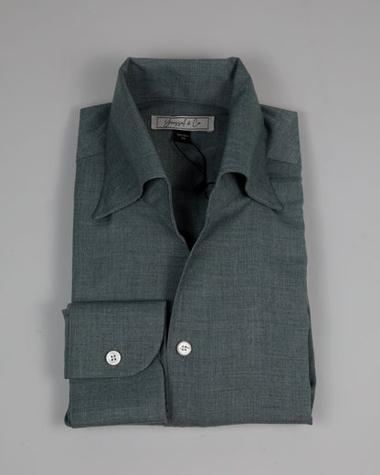 Brayan One - Piece Collar Bamboo Blend Shirt - Yeossal & Co