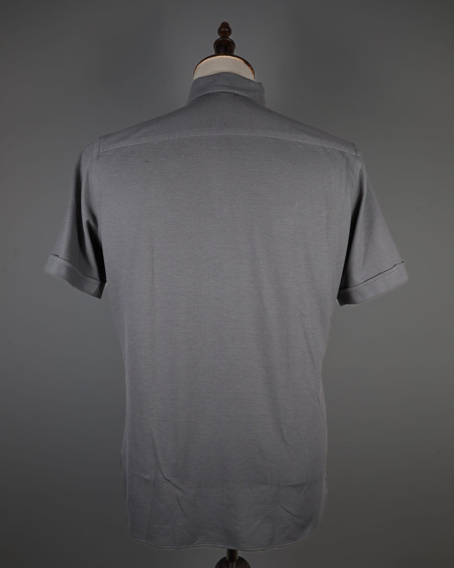Brayan One - Piece Collar Pique Cotton Shirt - Yeossal & Co
