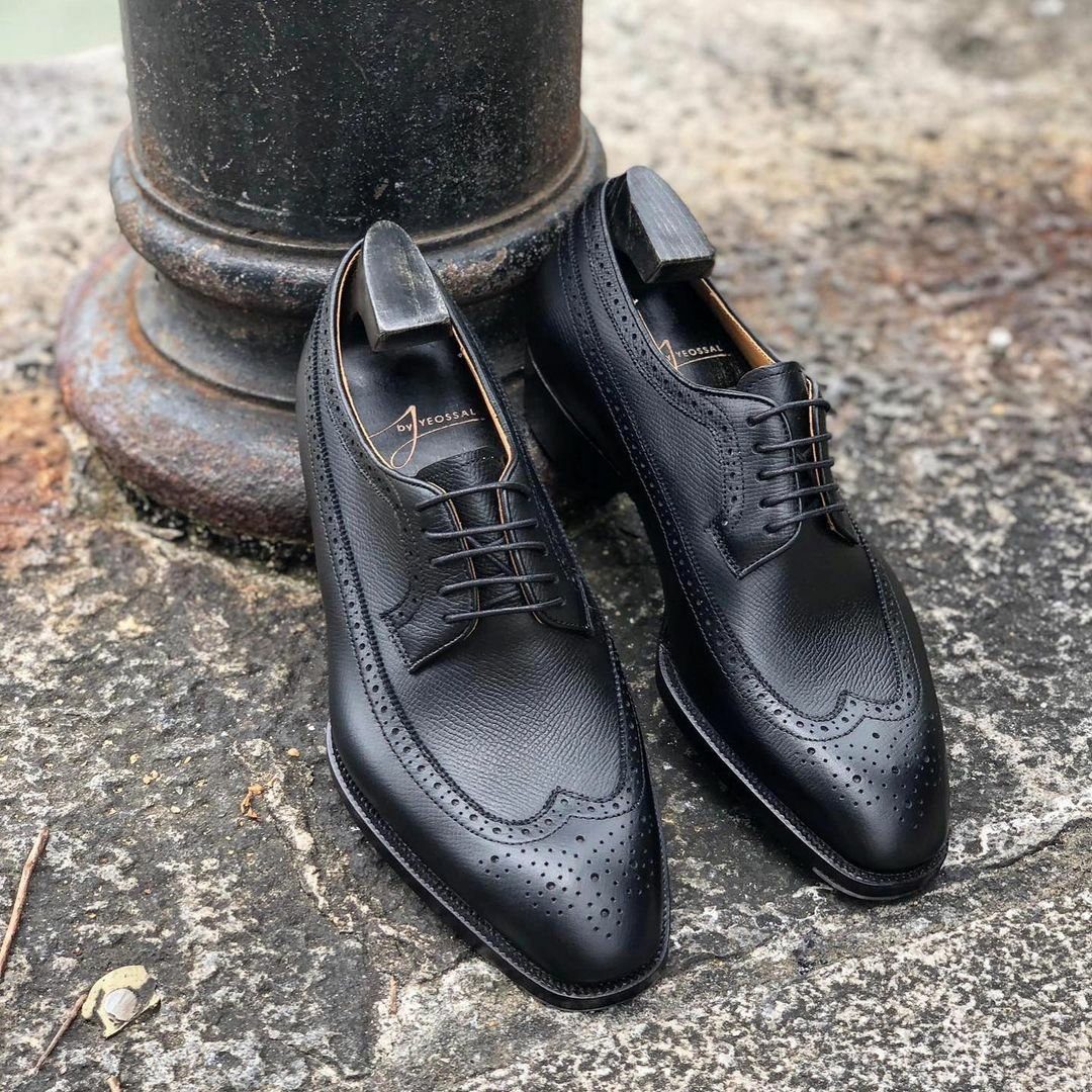 Clark Longwing Brogues Derby Shoes - Yeossal & Co
