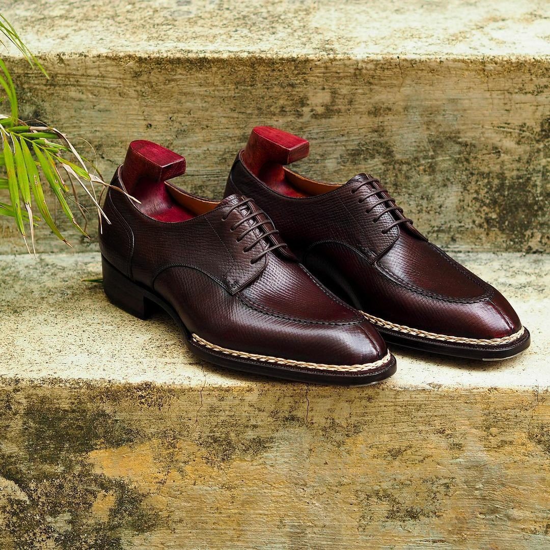 Cluny Norvegese Split Toe Derby Shoes - Yeossal & Co
