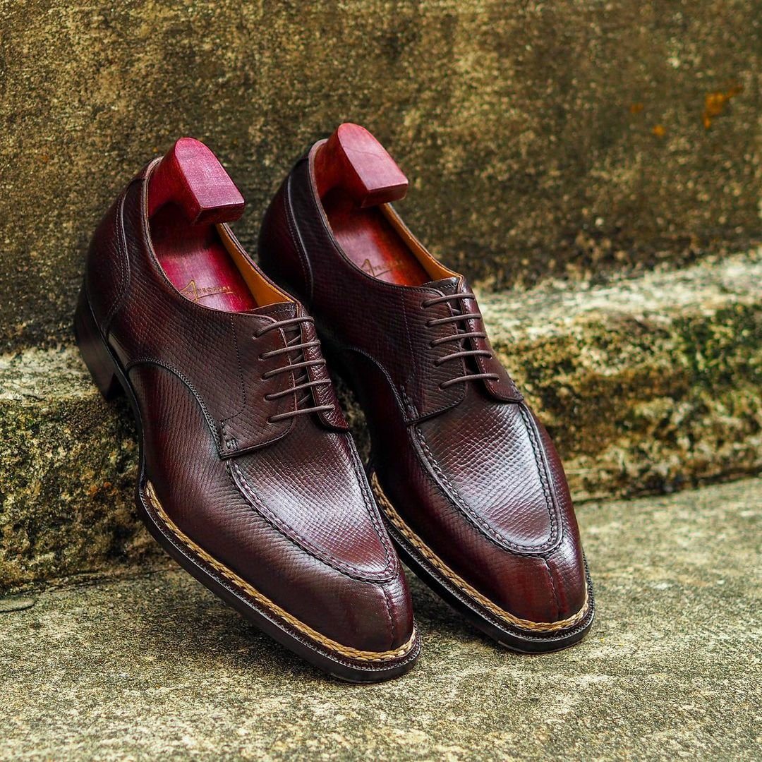Cluny Norvegese Split Toe Derby Shoes - Yeossal & Co