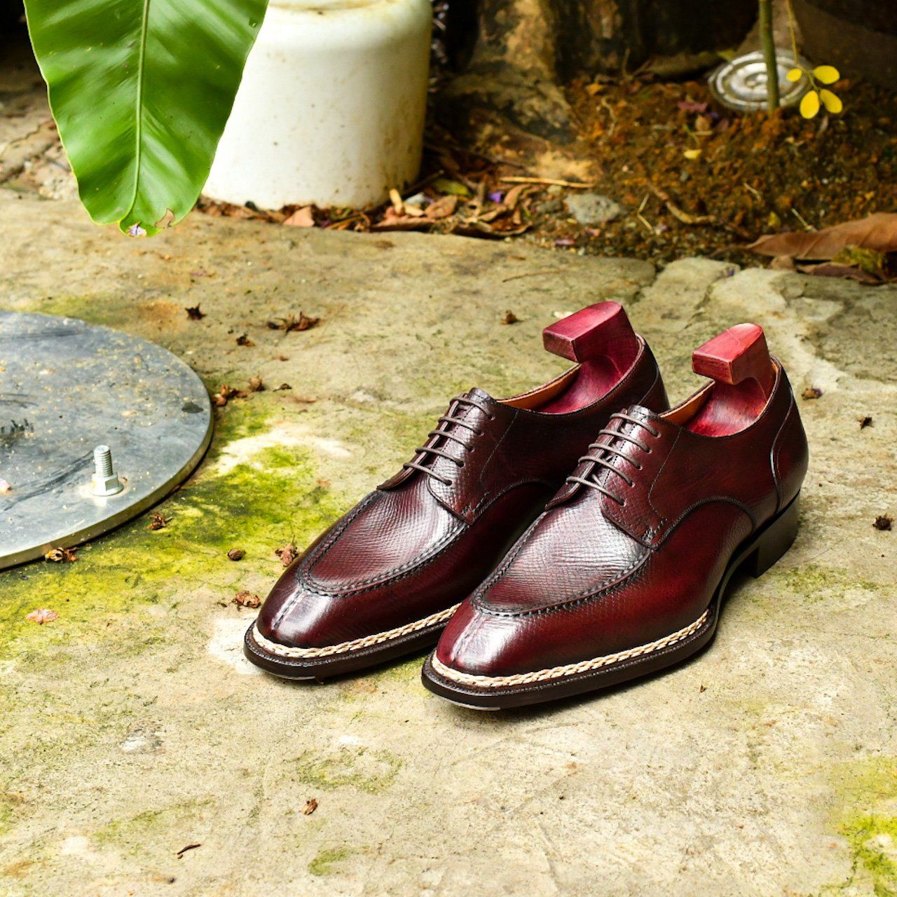 Cluny Norvegese Split Toe Derby Shoes - Yeossal & Co