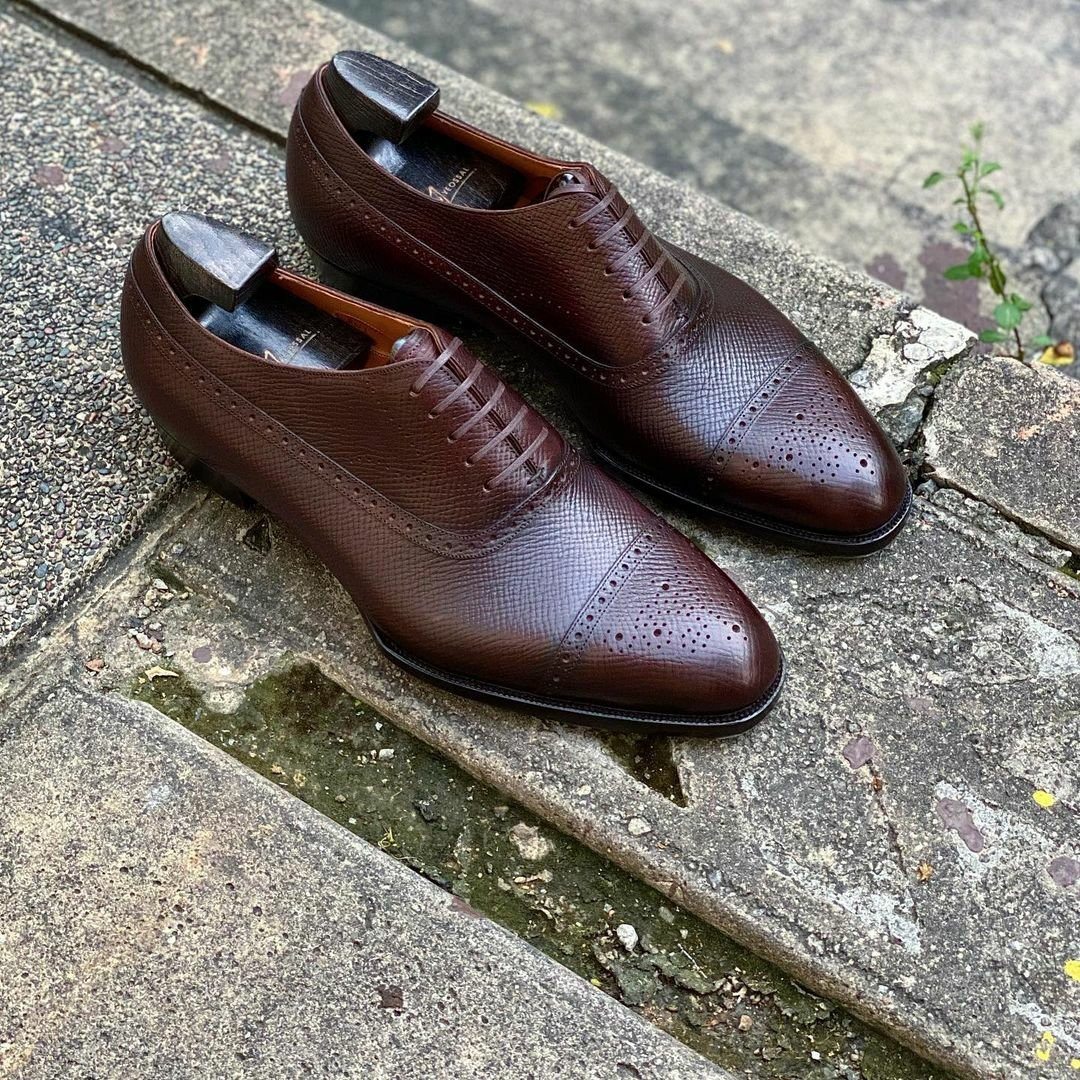 Collyer Balmoral Brogues Oxford Shoes – Yeossal