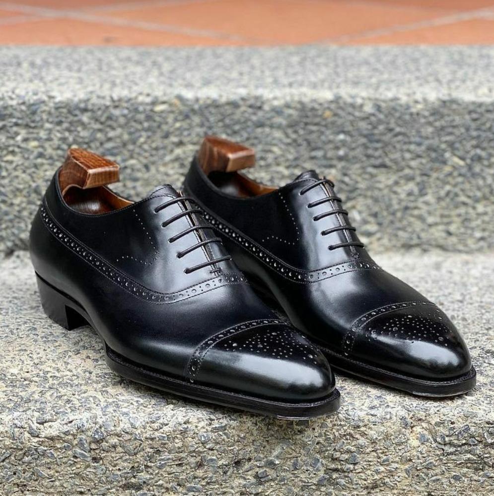 Collyer Balmoral Brogues Oxford Shoes - Yeossal & Co