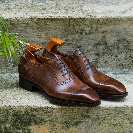 Duke Adelaide Oxford Shoes - Yeossal & Co
