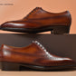 Duxton Balmoral Brogued Oxford Shoes - Yeossal & Co