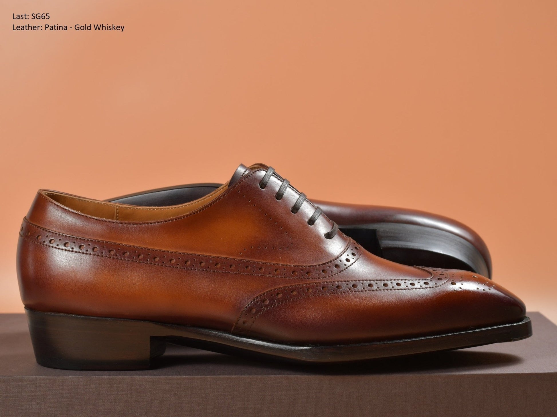 Duxton Balmoral Brogued Oxford Shoes - Yeossal & Co
