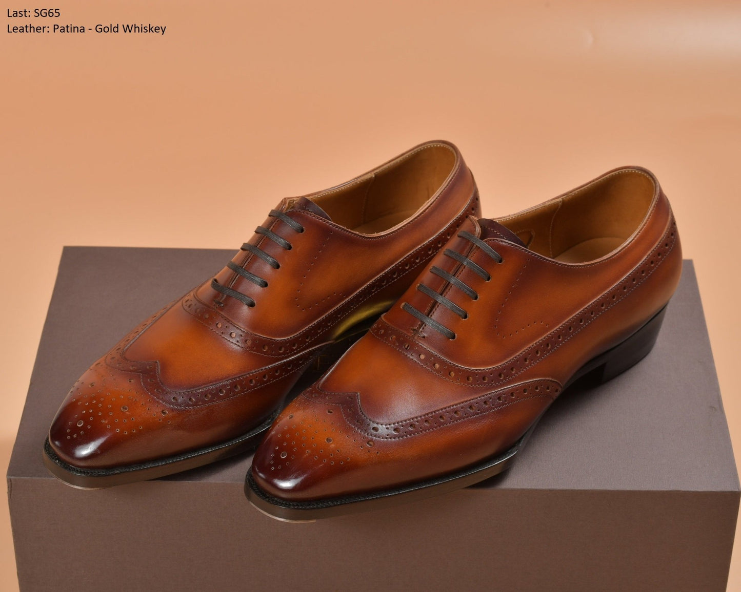 Duxton Balmoral Brogued Oxford Shoes - Yeossal & Co