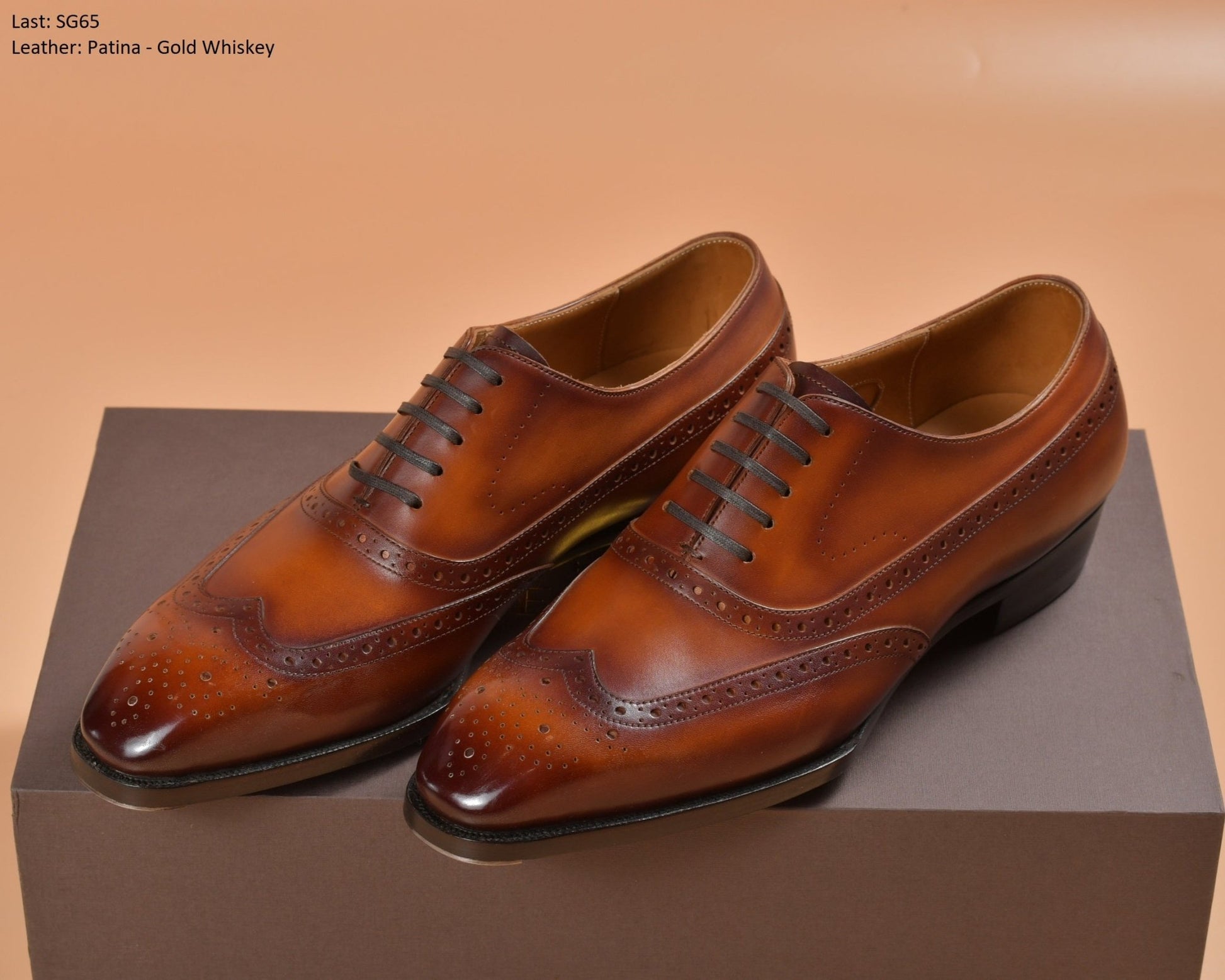 Duxton Balmoral Brogued Oxford Shoes - Yeossal & Co