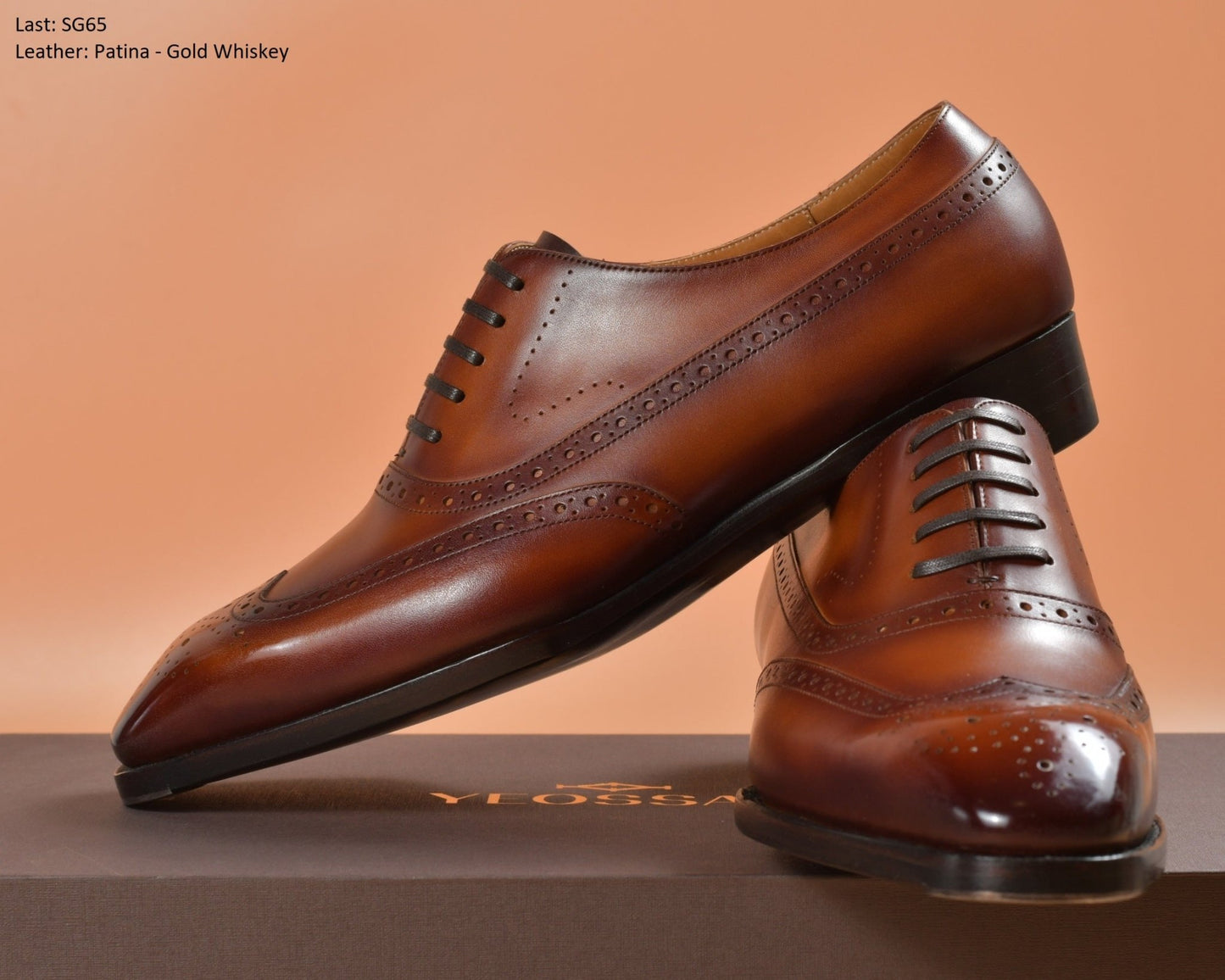 Duxton Balmoral Brogued Oxford Shoes - Yeossal & Co