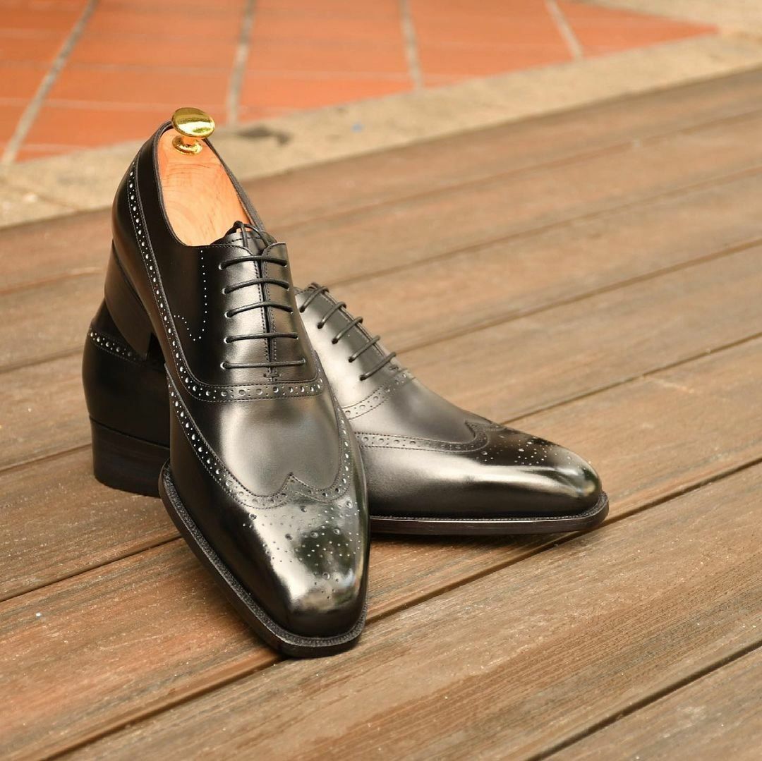 Duxton Balmoral Brogued Oxford Shoes - Yeossal & Co