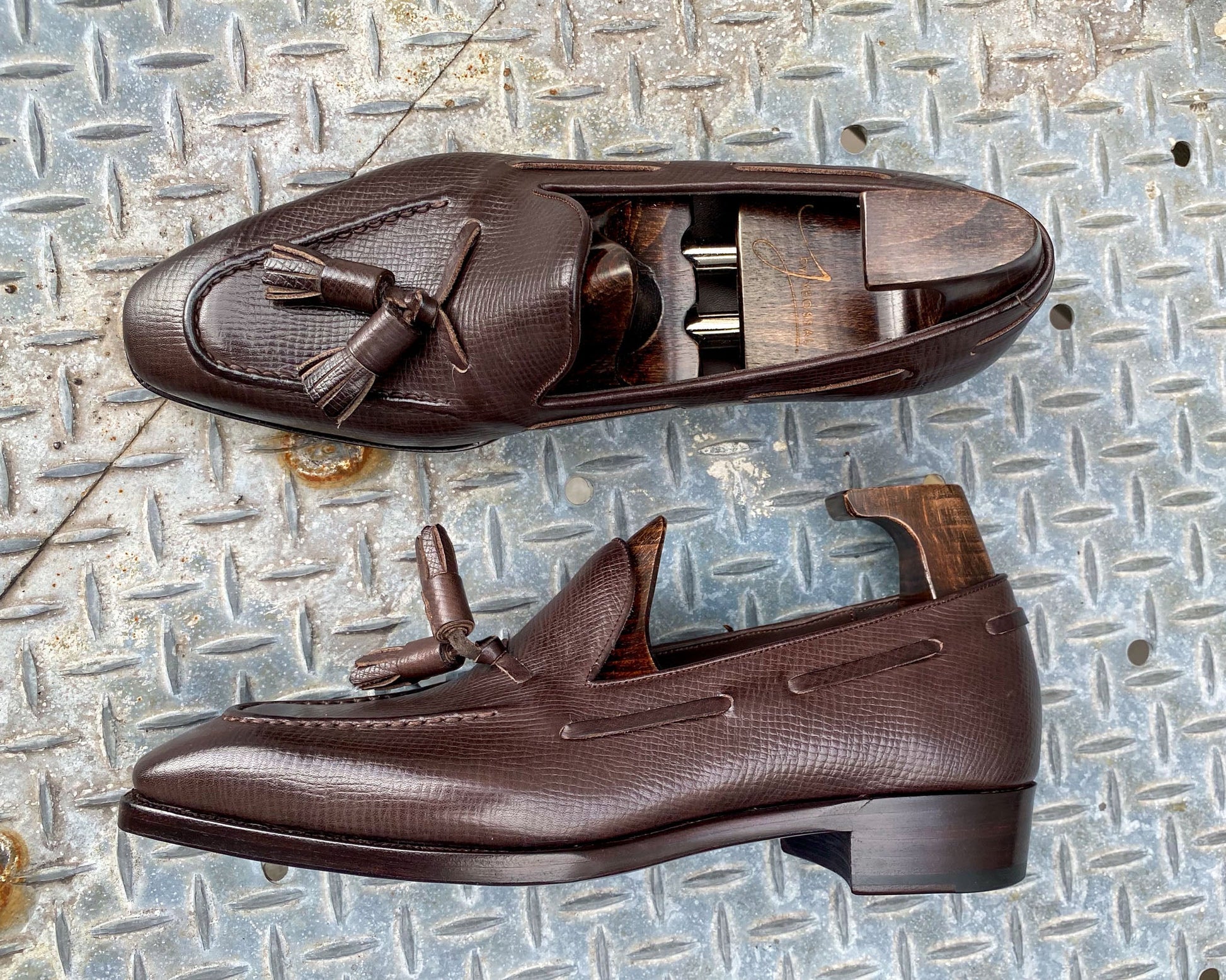Halifax Tassels Loafer Shoes - Yeossal & Co
