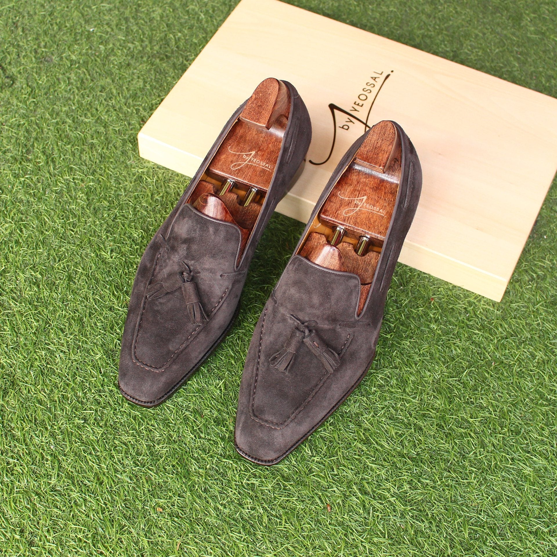 Halifax Tassels Loafer Shoes - Yeossal & Co