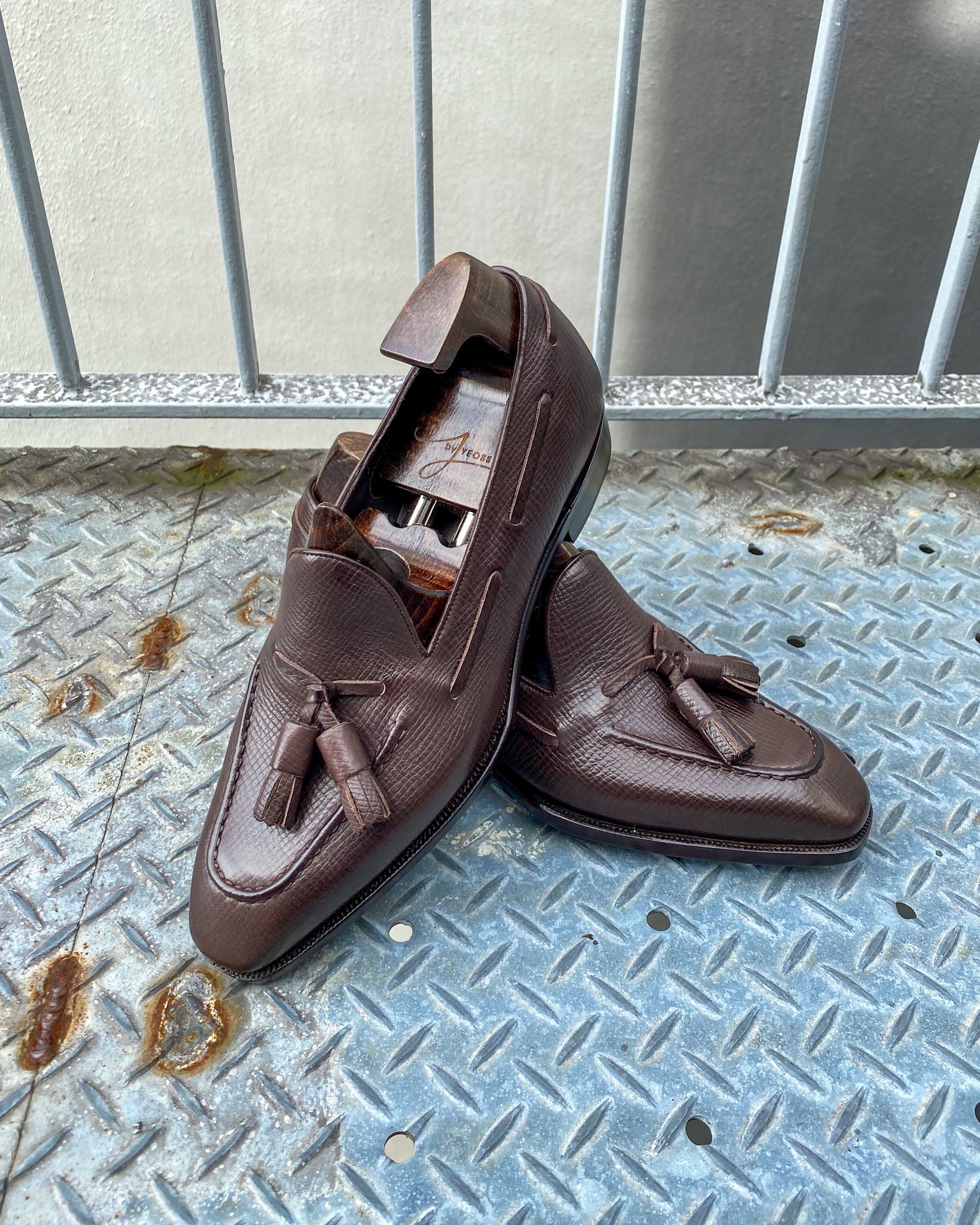 Halifax Tassels Loafer Shoes - Yeossal & Co