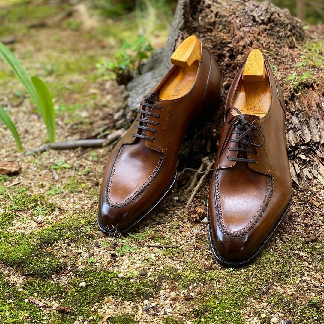 Holland Pie - Crust Apron Derby Shoes - Yeossal & Co