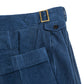 Indigo Corduroy Custom Trousers - Yeossal & Co