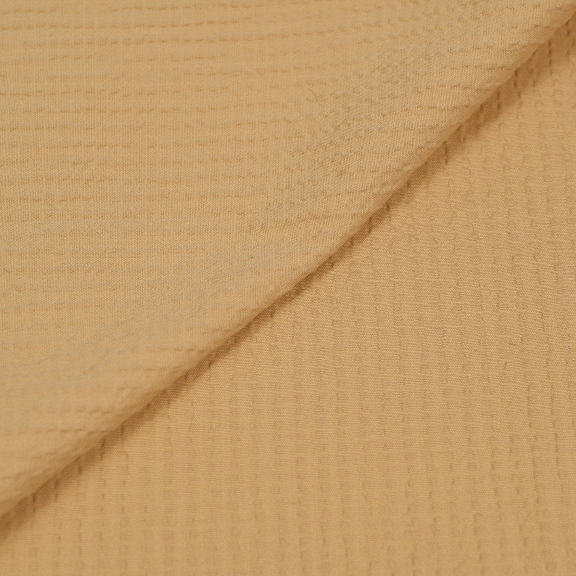 Italian Seersucker Cream Custom Trousers - Yeossal & Co