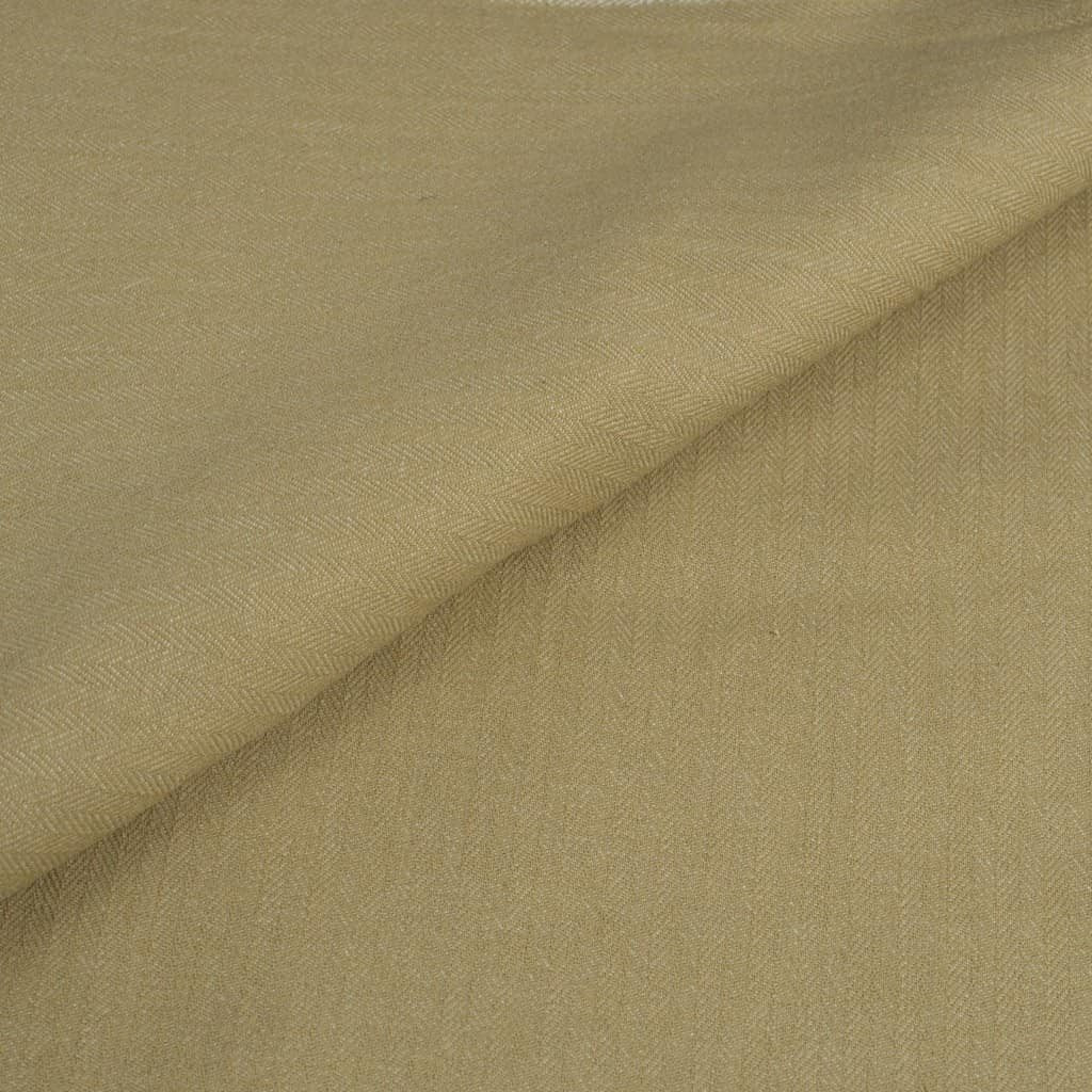 Japanese Cream Herringbone Selvedge Shirt - Yeossal & Co