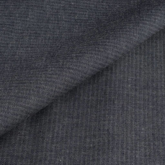 Japanese Indigo Herringbone Selvedge Shirt - Yeossal & Co