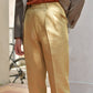 Japanese woven Paper Cotton Wheat Custom Trousers - Yeossal & Co