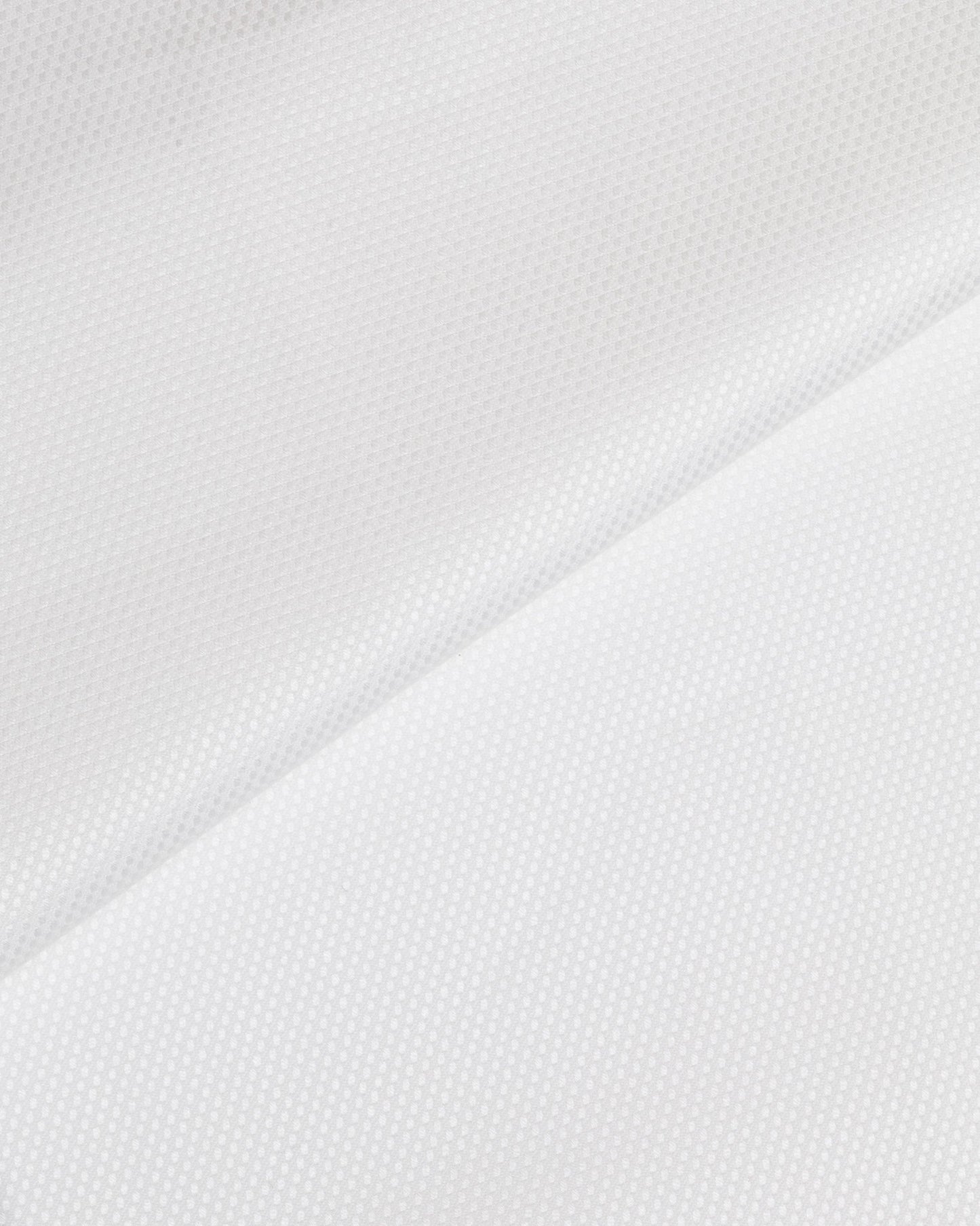Karnak White Dobby Custom Shirt - Yeossal & Co