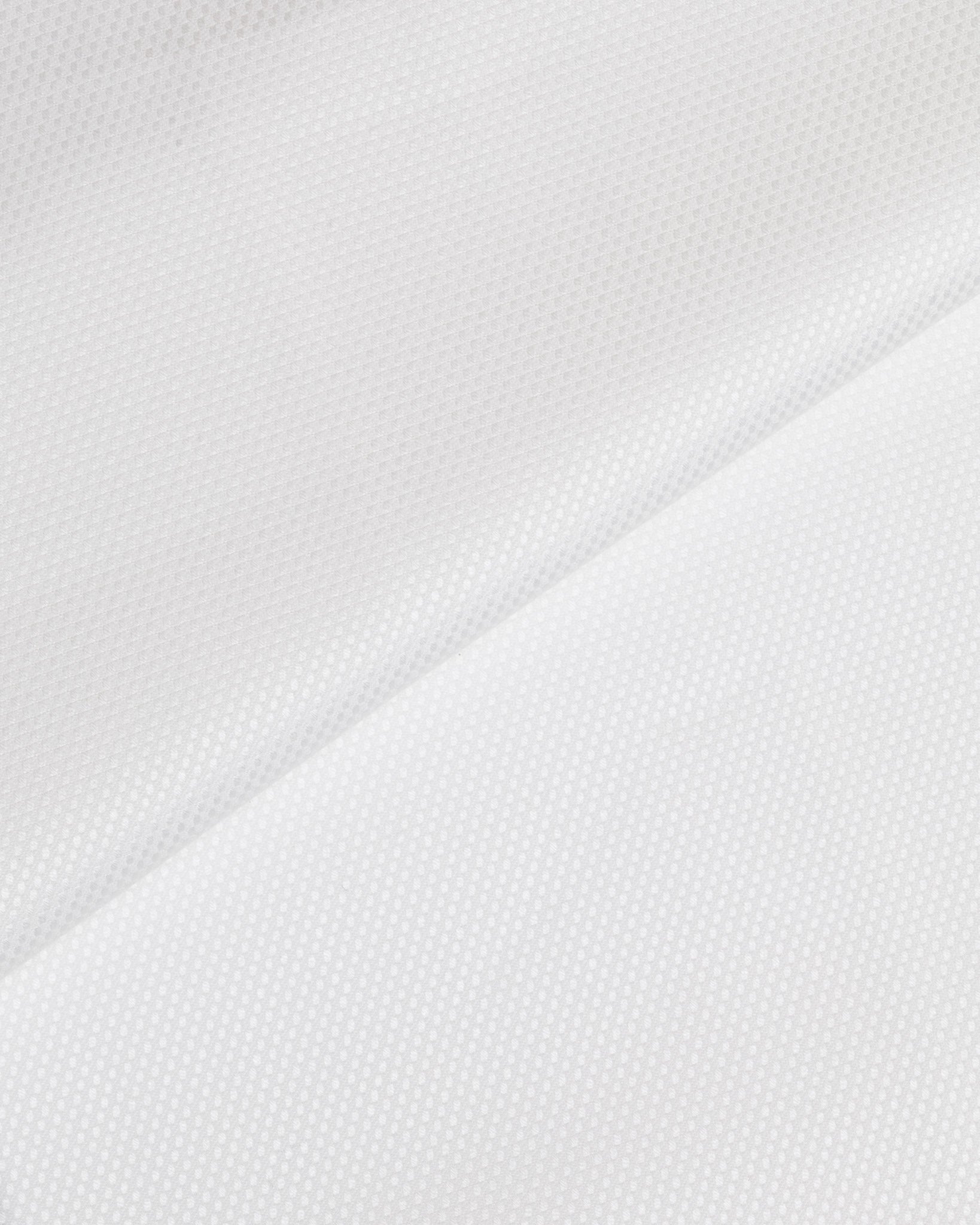 Karnak White Dobby Custom Shirt - Yeossal & Co