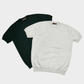 Knitted Cashmere Blend Round Neck T-shirt - Yeossal & Co