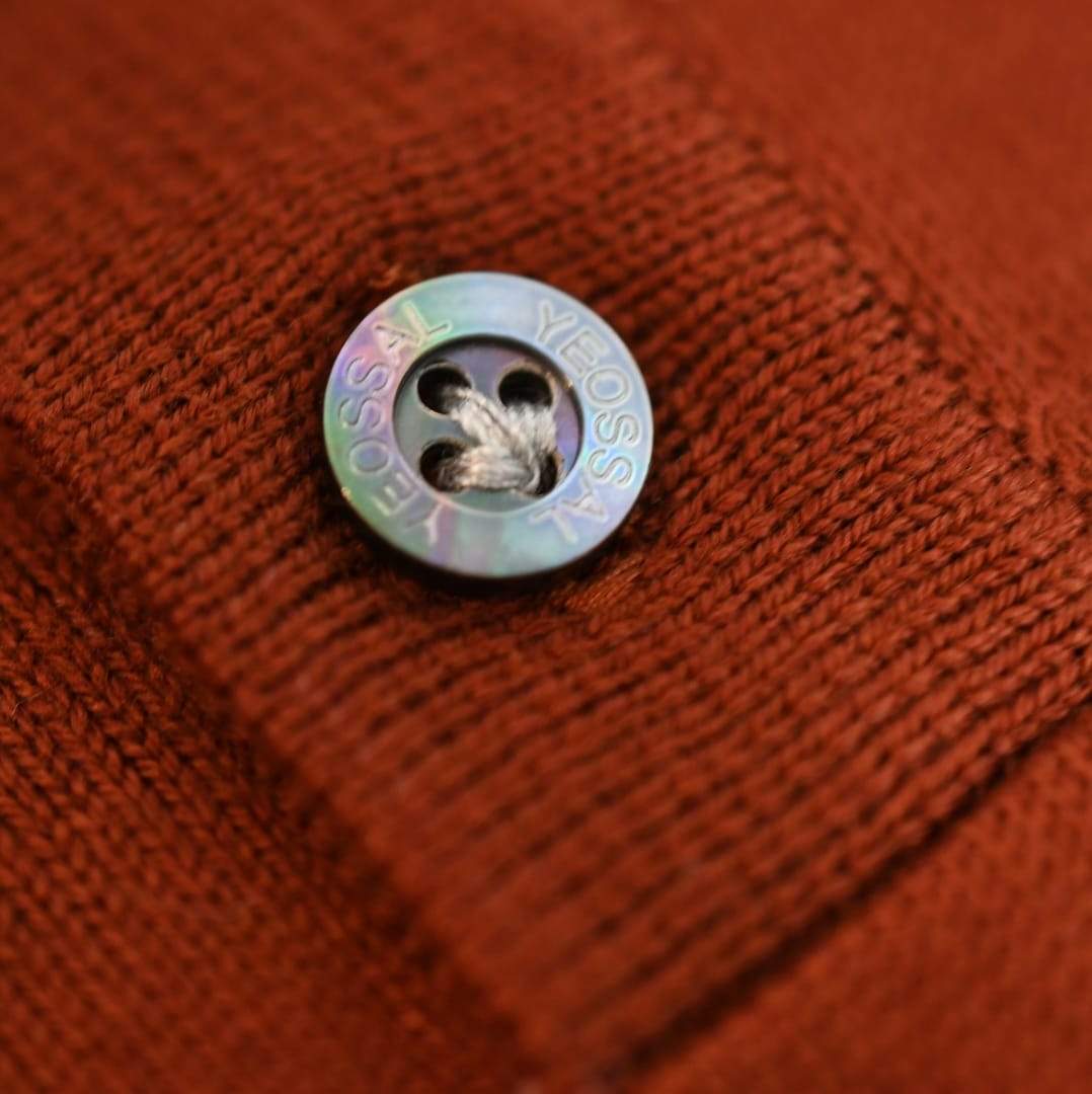Knitted Cashmere Blend Short Sleeve Polo - Yeossal & Co
