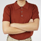 Knitted Cashmere Blend Short Sleeve Polo - Yeossal & Co