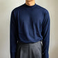 Knitted Cashmere Mock Neck - Yeossal & Co