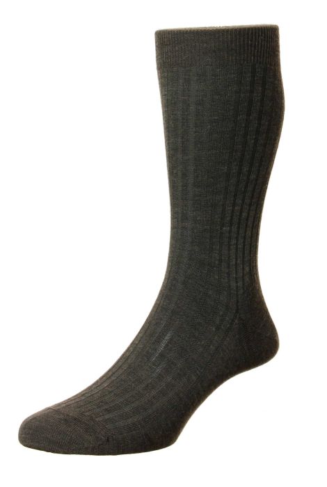 Laburnum Classic Rib Merino Wool Socks - Yeossal & Co
