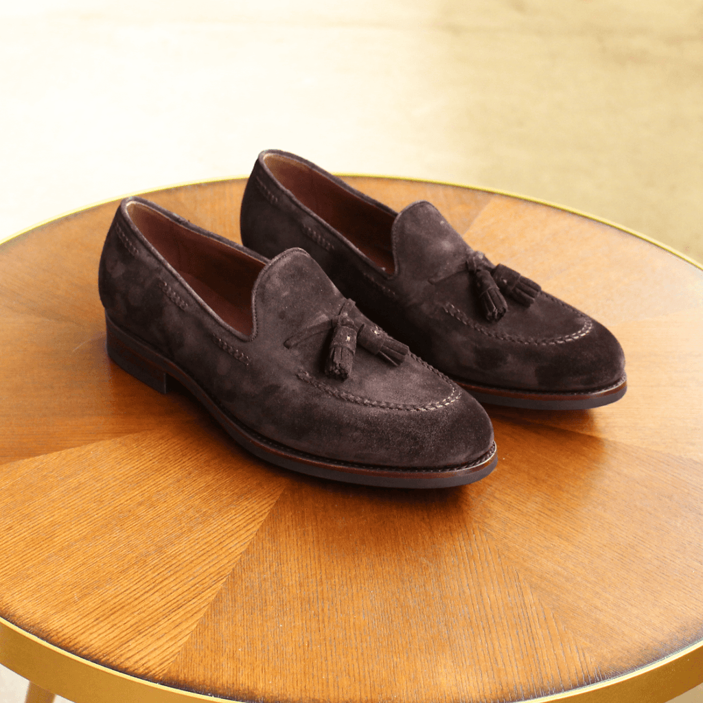 TLB Mallorca - LANCASTER Loafer Dark Brown Suede - Yeossal