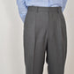 Lanitex 100% Wool Dark Grey Birdseye Custom Trousers MUW3042 - Yeossal & Co