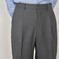 Lanitex 100% Wool Dark Grey Birdseye Custom Trousers MUW3042 - Yeossal & Co