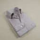 Light Grey Linen Custom Shirt - Yeossal & Co