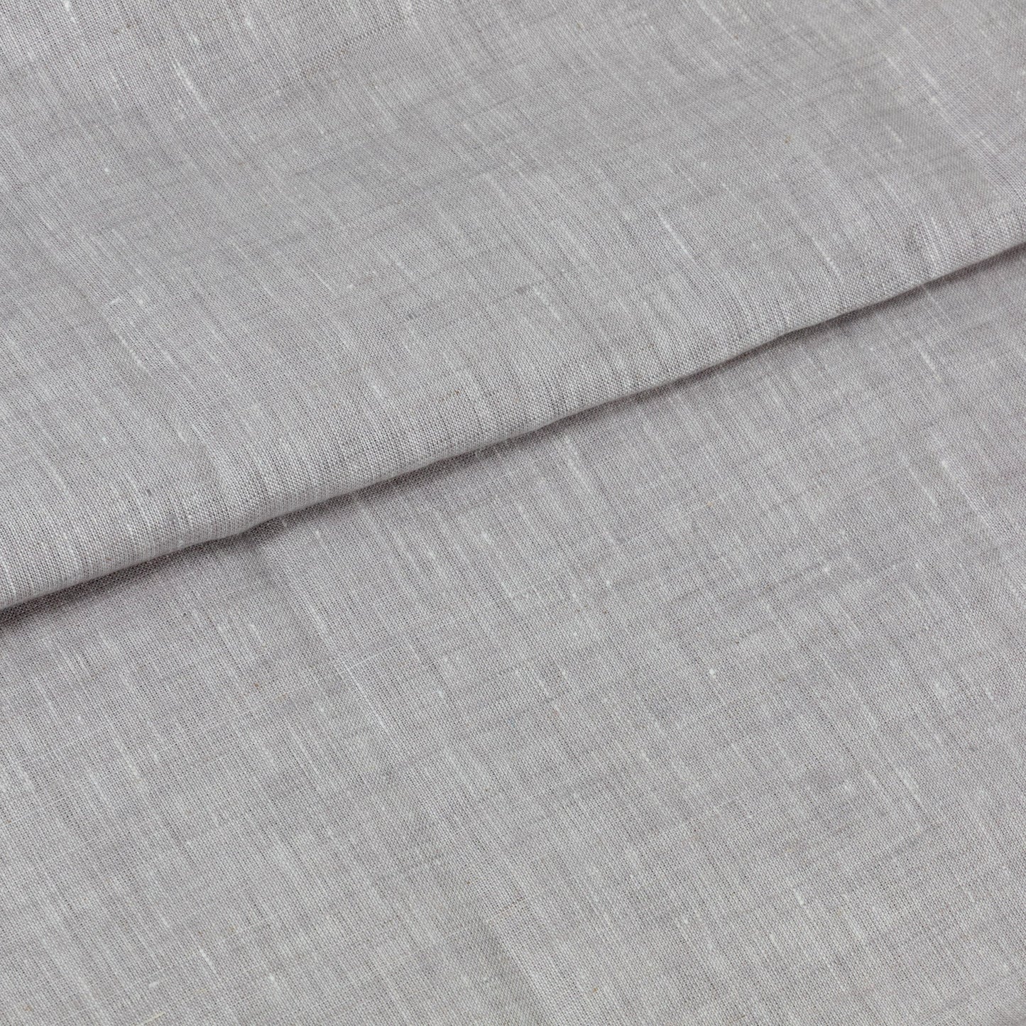 Light Grey Linen Custom Shirt - Yeossal & Co