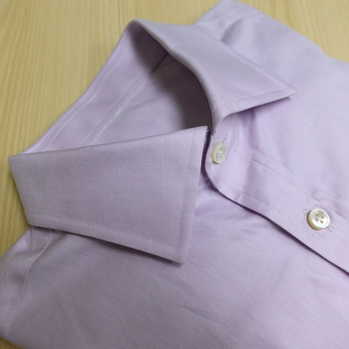 [Open Box - Like New] Lilac Twill Shirt - SS044 - Yeossal & Co