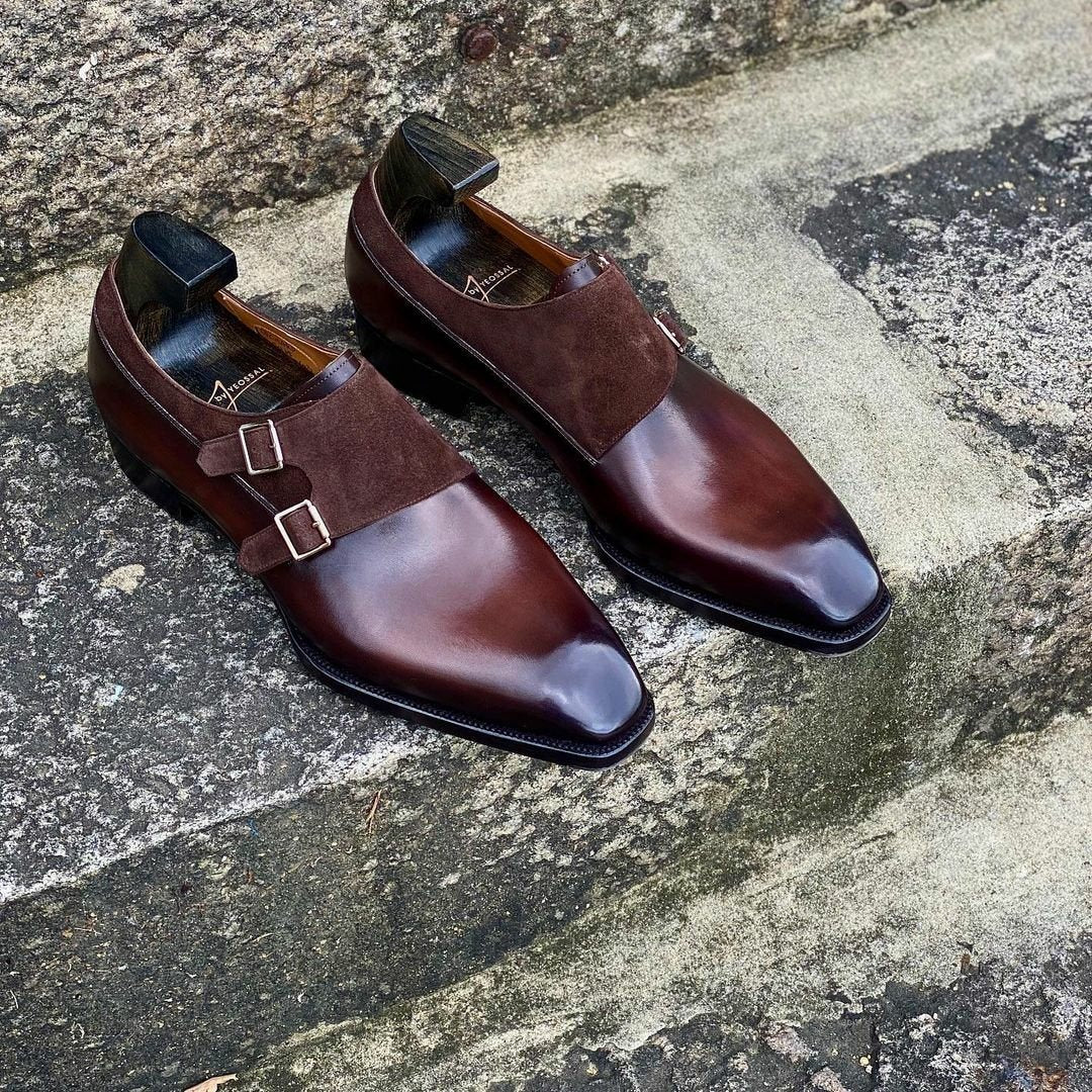 Orchard Double Monk Strap Shoes - Yeossal & Co