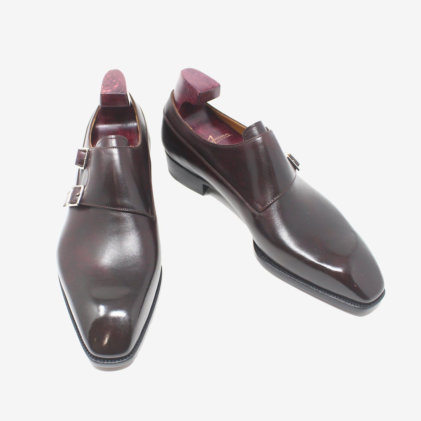 Orchard Double Monk Strap Shoes - Yeossal & Co