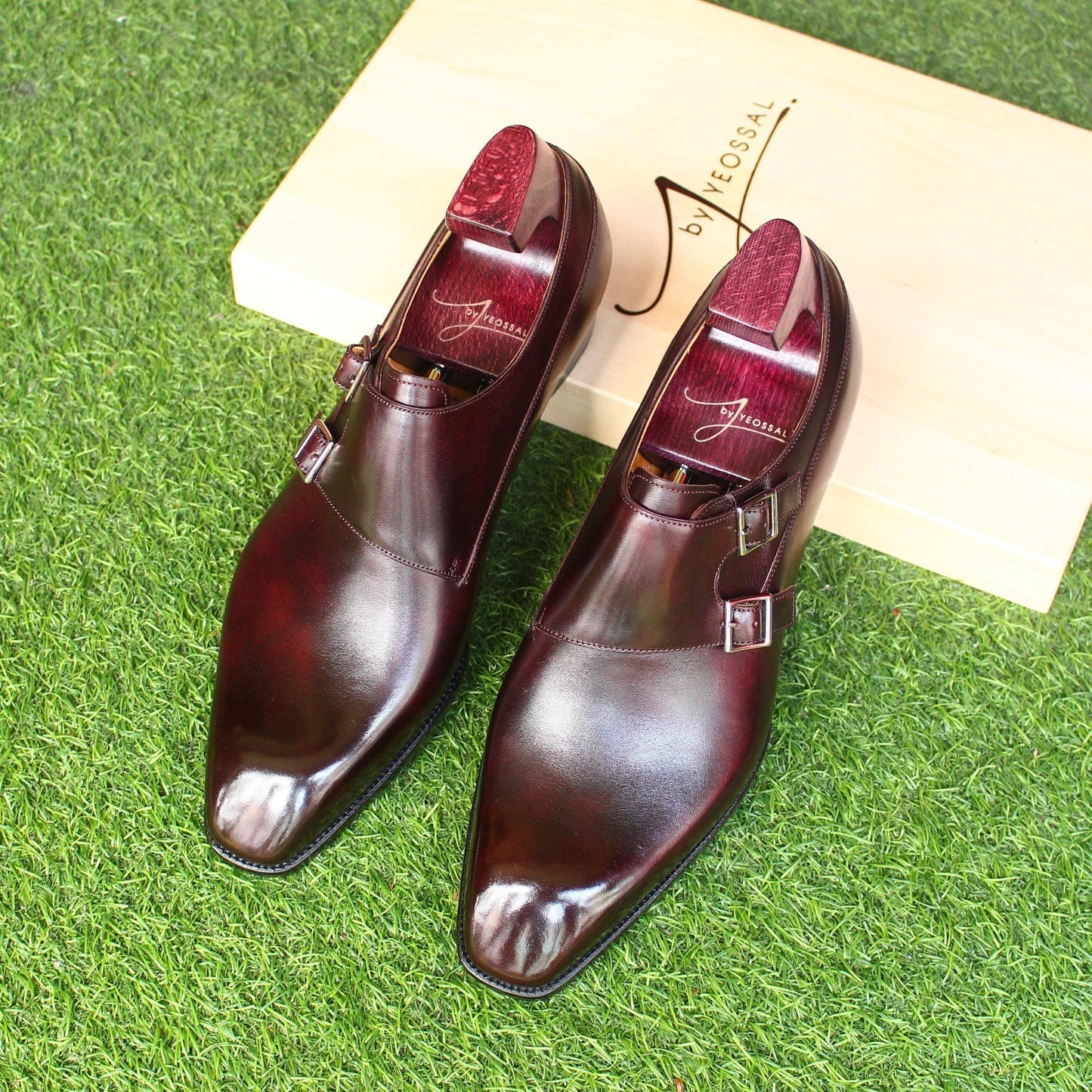 Orchard Double Monk Strap Shoes - Yeossal & Co
