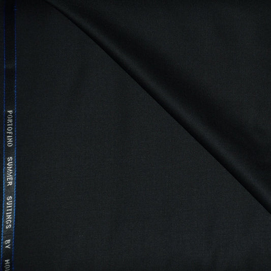 Portofino II Black Custom Trousers - Yeossal & Co