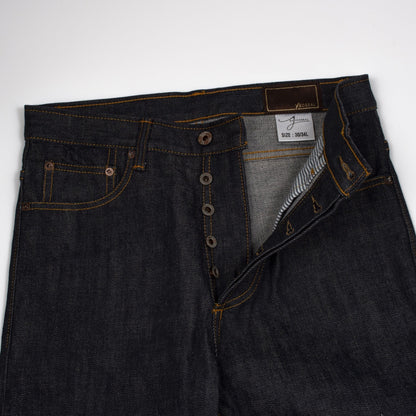 Premium Japanese Ash Indigo Selvedge Denim - Yeossal & Co