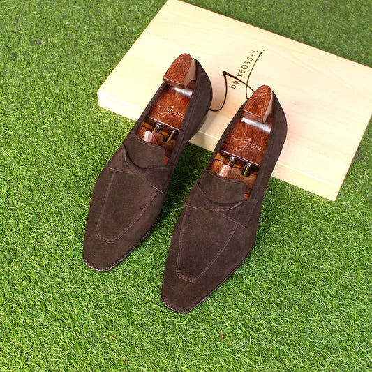 Rochalie Twist Tie Loafer Shoes - Yeossal & Co