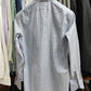 [Sample] Blue/White Stripes Long Sleeves Shirt - SS070 - Yeossal & Co