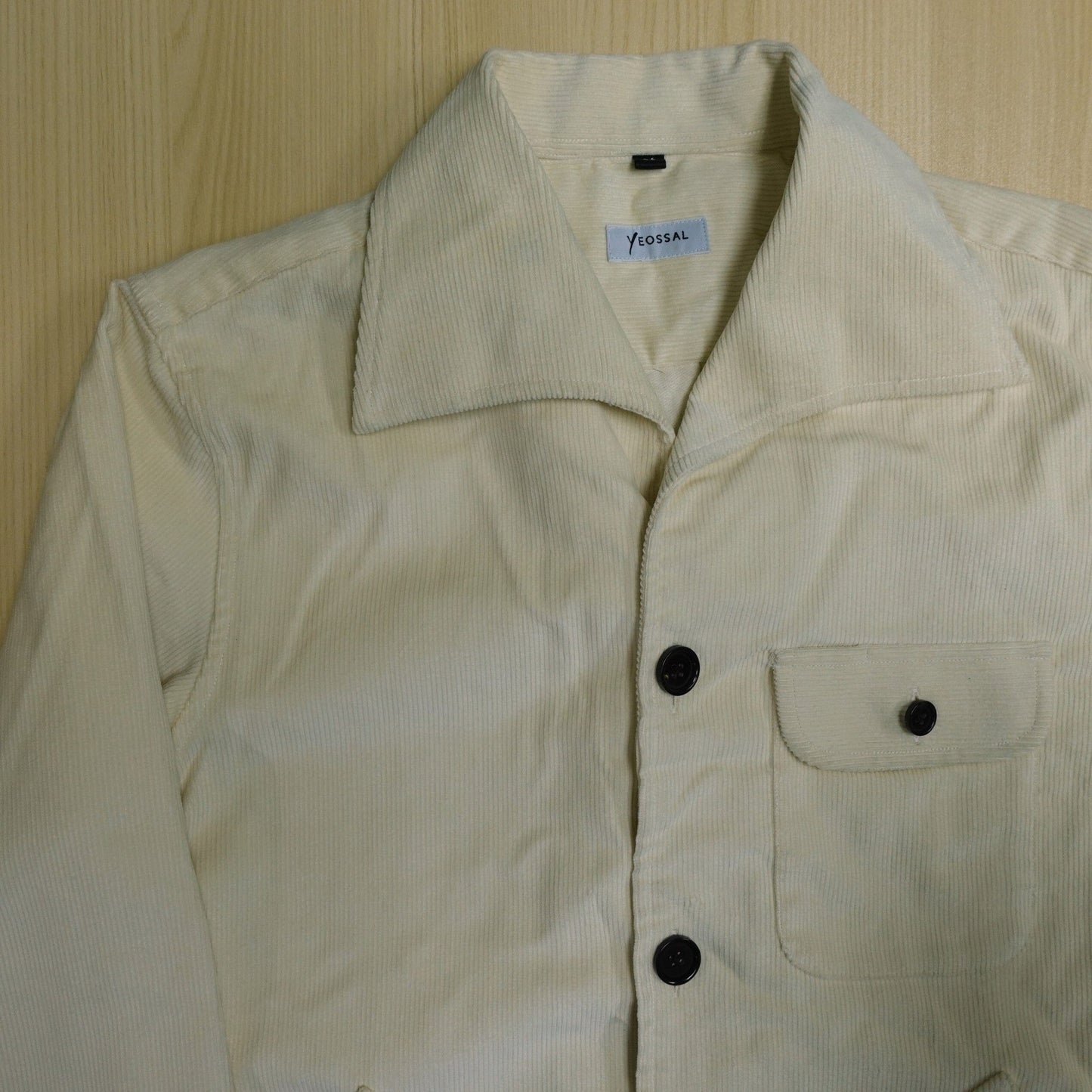 [Sample] Brisbane Moss Corduroy Chore Coat - SJ009 - Yeossal & Co
